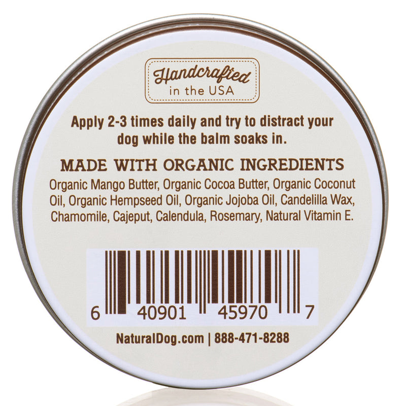 Natural Dog Company Paw Soother, Organic and Natural Paw Pad Balm, 2 oz. Tin - Sherry Wholesale - Distributors and wholesale in United States