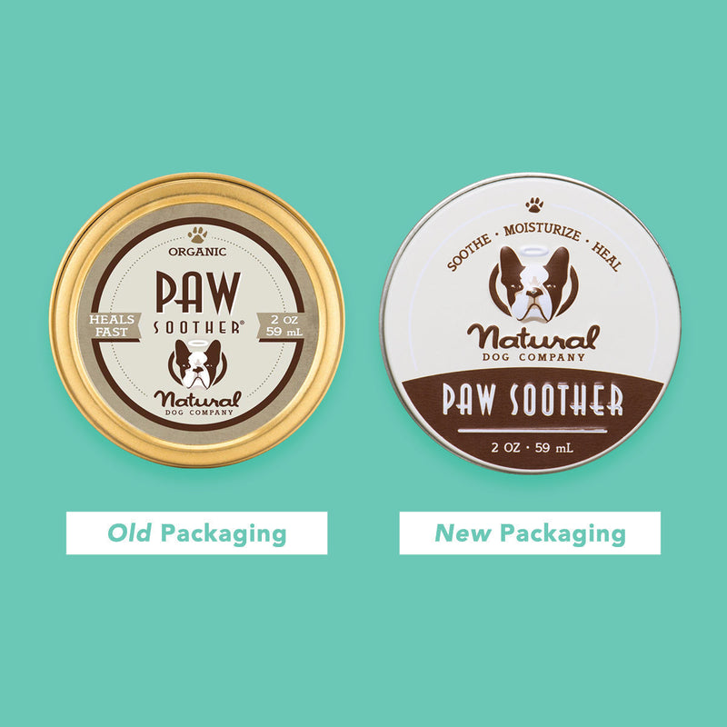 Natural Dog Company Paw Soother, Organic and Natural Paw Pad Balm, 2 oz. Tin - Sherry Wholesale - Distributors and wholesale in United States