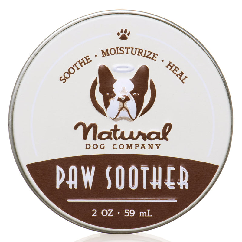Natural Dog Company Paw Soother, Organic and Natural Paw Pad Balm, 2 oz. Tin - Sherry Wholesale - Distributors and wholesale in United States
