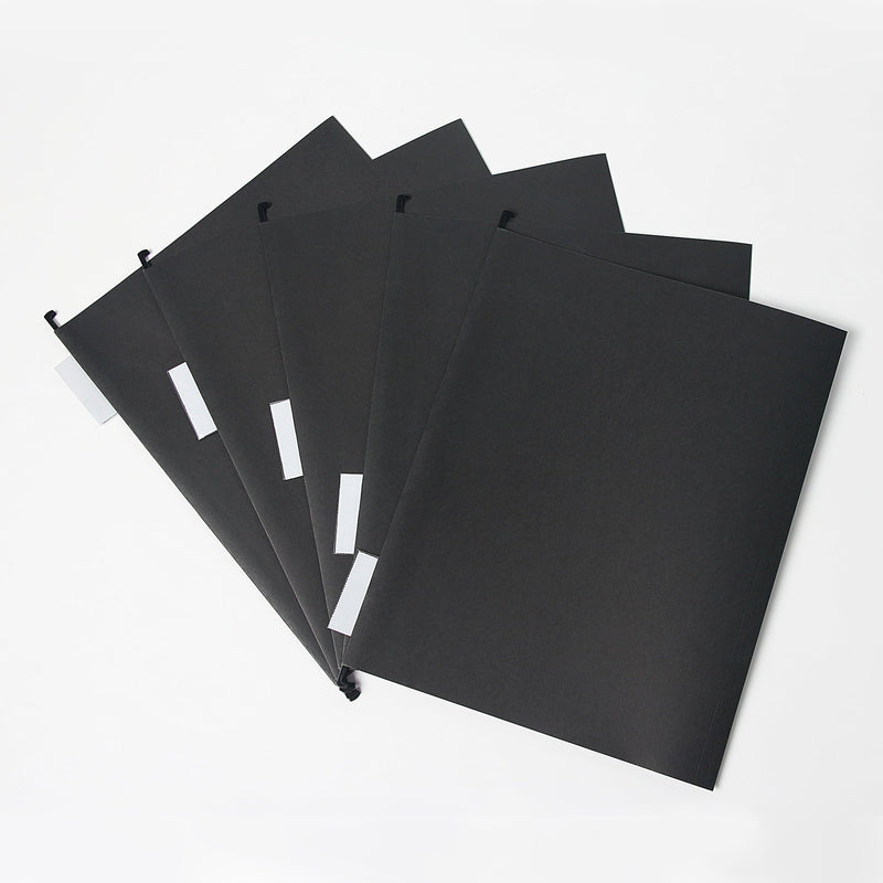 Pen + Gear Portable Black File Organizer Box, with 5 Hanging File Folders, Letter Size - My Store - Best Wholesale and distributor in United States