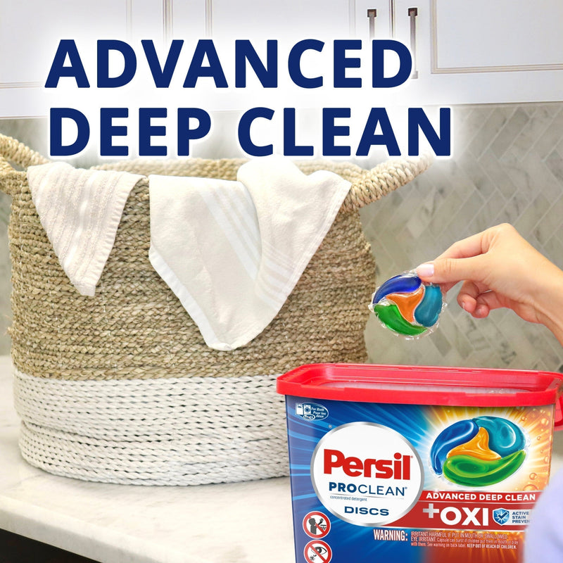 Persil Discs Laundry Detergent Pacs, Oxi, 38 Count - Sherry Wholesale - Distributors and wholesale in United States