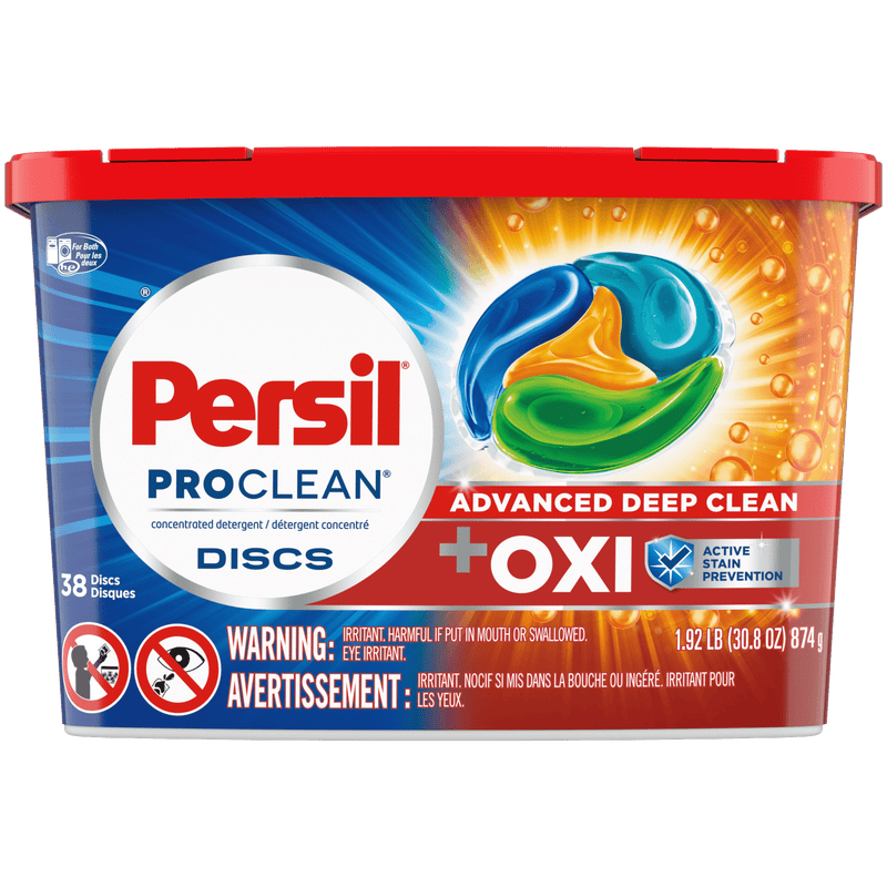Persil Discs Laundry Detergent Pacs, Oxi, 38 Count - Sherry Wholesale - Distributors and wholesale in United States