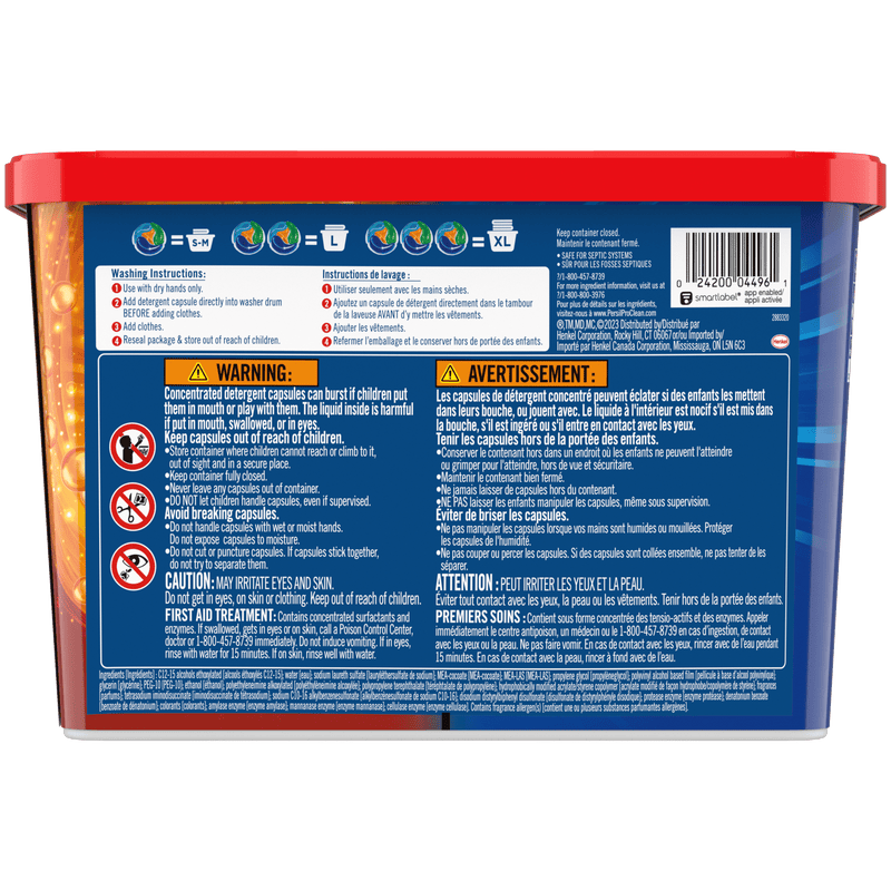 Persil Discs Laundry Detergent Pacs, Oxi, 38 Count - Sherry Wholesale - Distributors and wholesale in United States