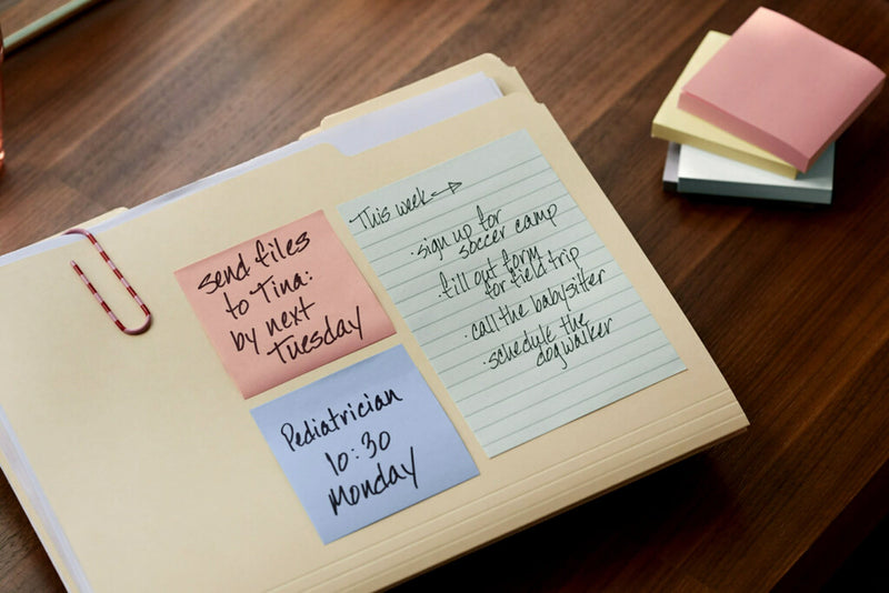 Post-it Greener Notes, 4 in x 6 in, Sweet Sprinkles Collection, Lined, 5 Pads SN Distributors Post-it 