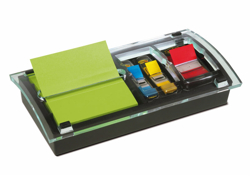 Post-it Pop-up Notes and Assorted Flags Dispenser, Black SN Distributors Post-it 