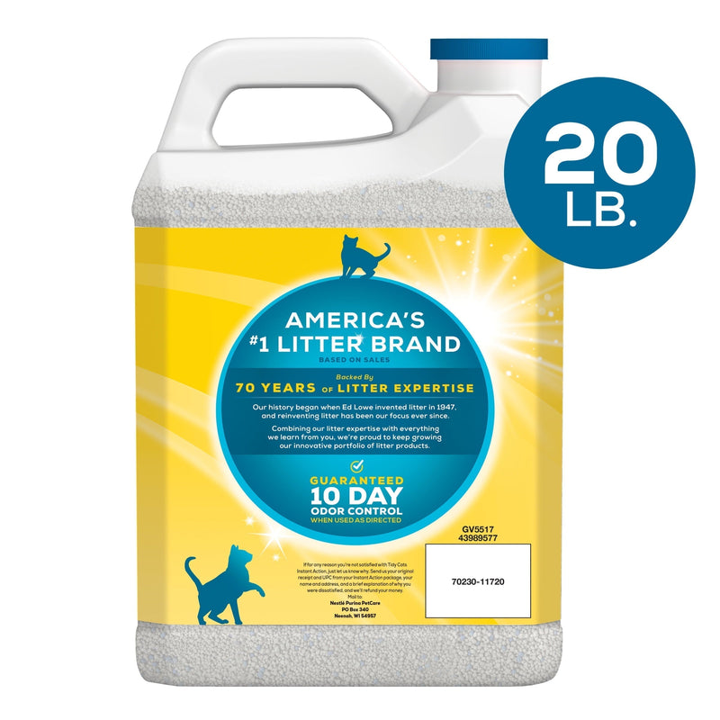 Purina Tidy Cats Clumping Cat Litter, Instant Action Multi Cat Litter, 20 lb. Jug - Sherry Wholesale - Distributors and wholesale in United States