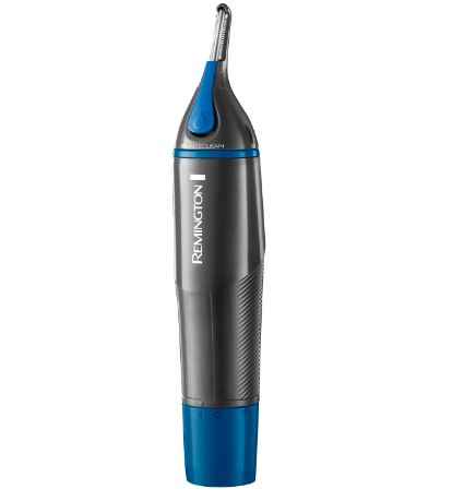 Remington Mens Battery Operated Nose, Ear and Eyebrow Hair Trimmer, Showerproof - NE3850, Silver - Sherry Wholesale - Distributors and wholesale in United States