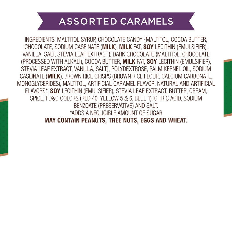 Russell Stover Sugar Free Assorted Caramels with Stevia, 17.85 oz. Bag - Sherry Wholesale - Distributors and wholesale in United States