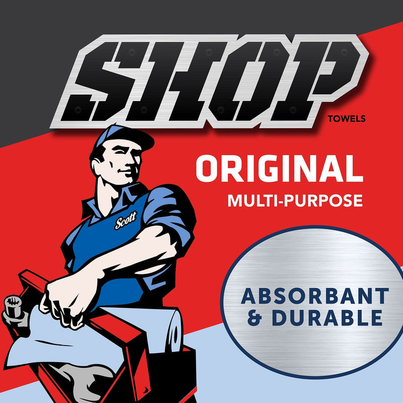 Scott Shop Towels, 6 Rolls, 55 Sheets Per Roll - Sherry Wholesale - Distributors and wholesale in United States
