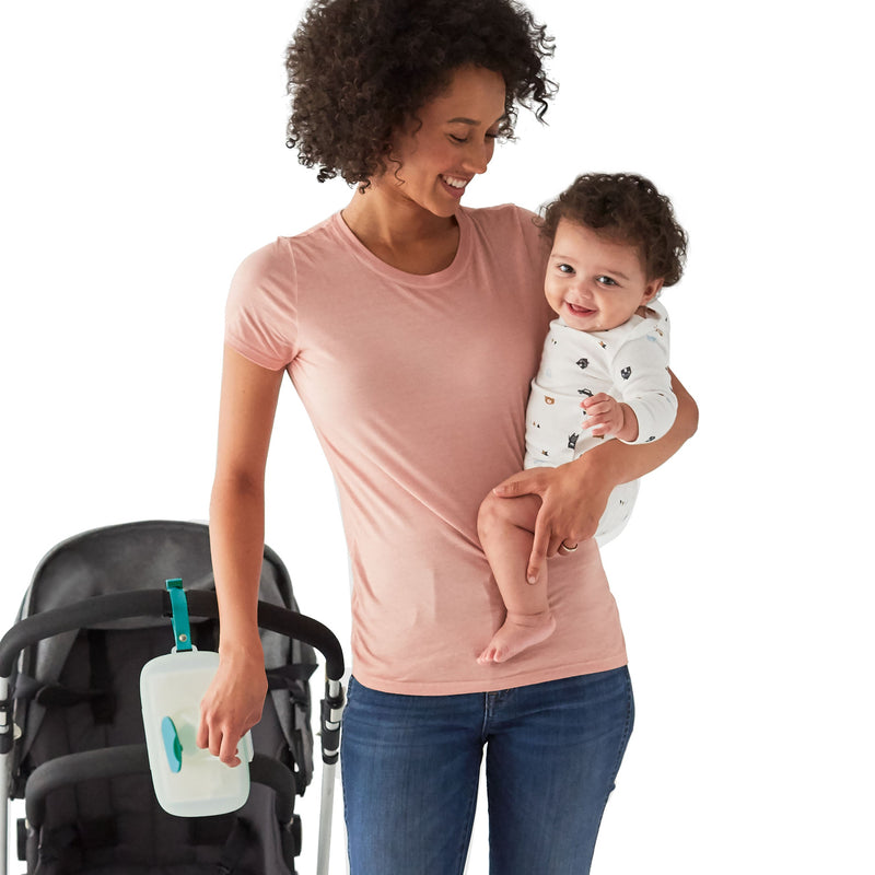 Skidaddle Skip Hop Baby Wipe Holder, Aqua - Sherry Wholesale - Distributors and wholesale in United States