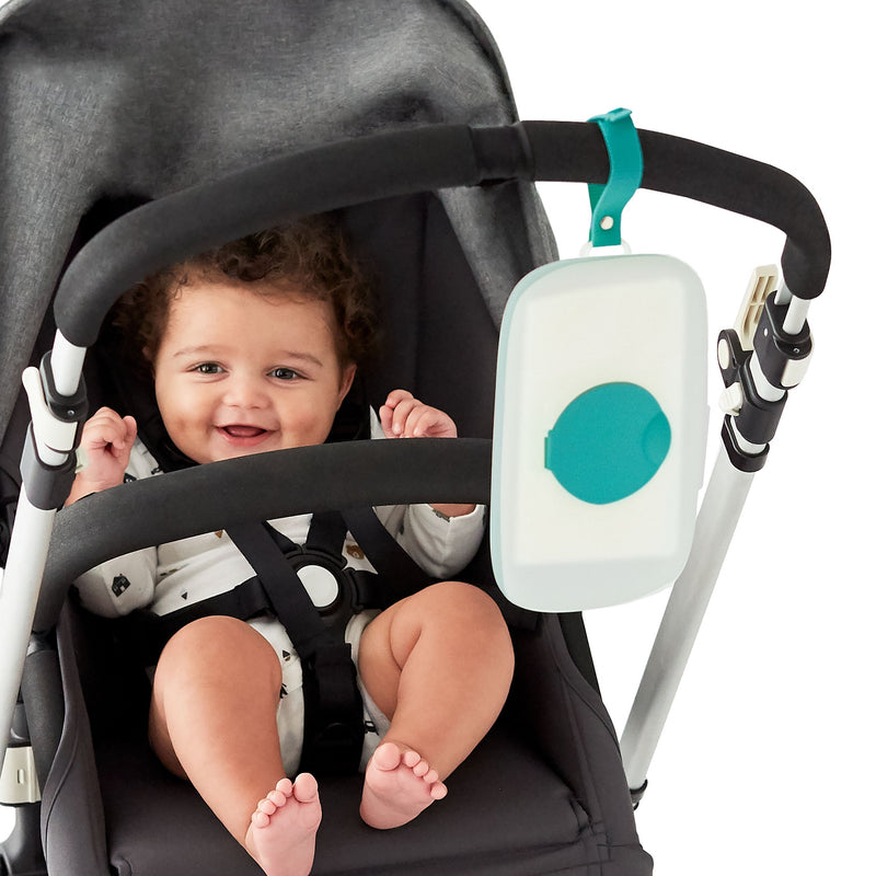 Skidaddle Skip Hop Baby Wipe Holder, Aqua - Sherry Wholesale - Distributors and wholesale in United States