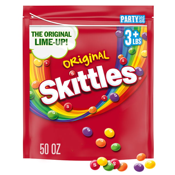 Skittles Original Chewy Candy Party Size - 50 oz Bag - Sherry Wholesale - Distributors and wholesale in United States