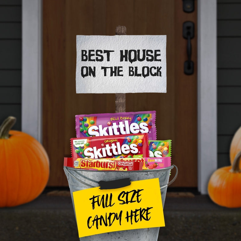 Skittles & Starburst Variety Pack Gummy Candy Assortment -18 Bars Box - Sherry Wholesale - Distributors and wholesale in United States
