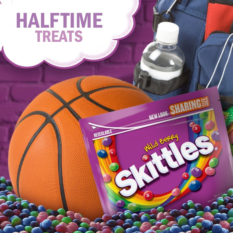Skittles Wild Berry Gummy Candy, Sharing Size - 15.6 Oz Bag., 5 pk - Sherry Wholesale - Distributors and wholesale in United States