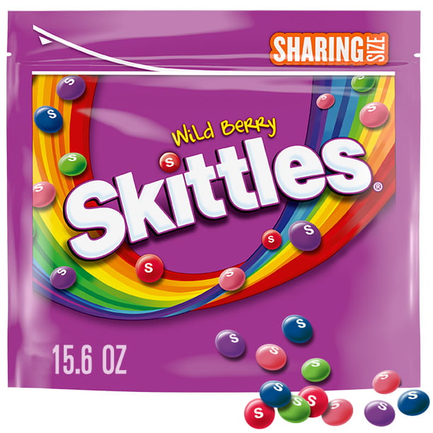 Skittles Wild Berry Gummy Candy, Sharing Size - 15.6 Oz Bag., 5 pk - Sherry Wholesale - Distributors and wholesale in United States