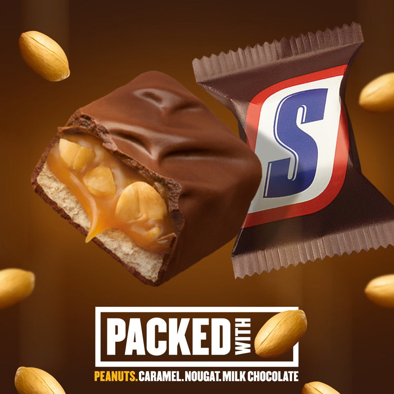 Snickers Minis Size Milk Chocolate Candy Bars, Family Size 18 oz 57 Ct (Pack of 2) - Sherry Wholesale - Distributors and wholesale in United States