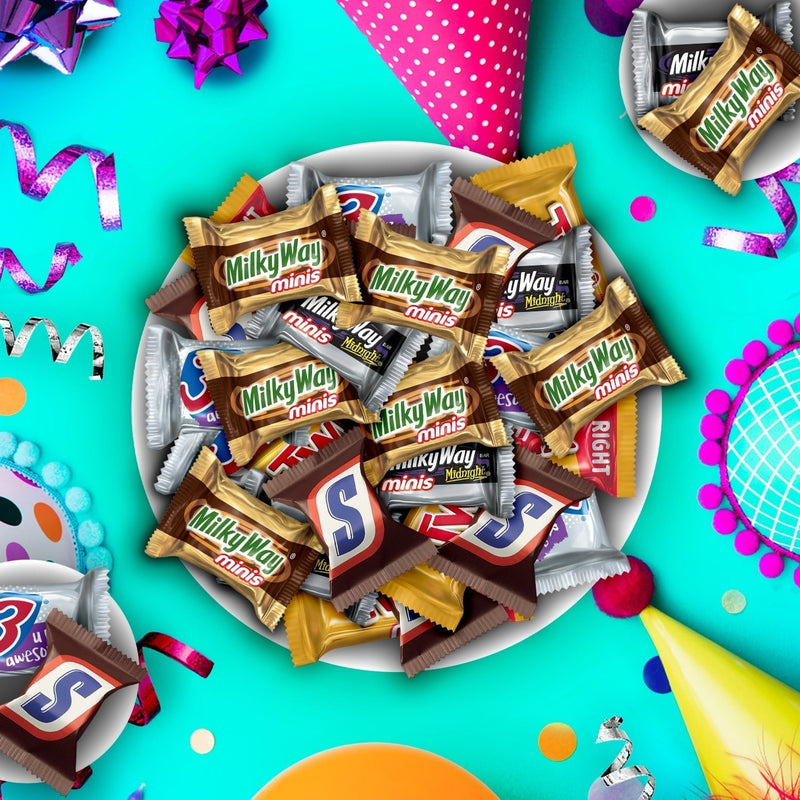 Snickers, Twix, Milky Way, 3 Musketeers Assorted Milk Chocolate Candy Bars - 125 Ct - Sherry Wholesale - Distributors and wholesale in United States