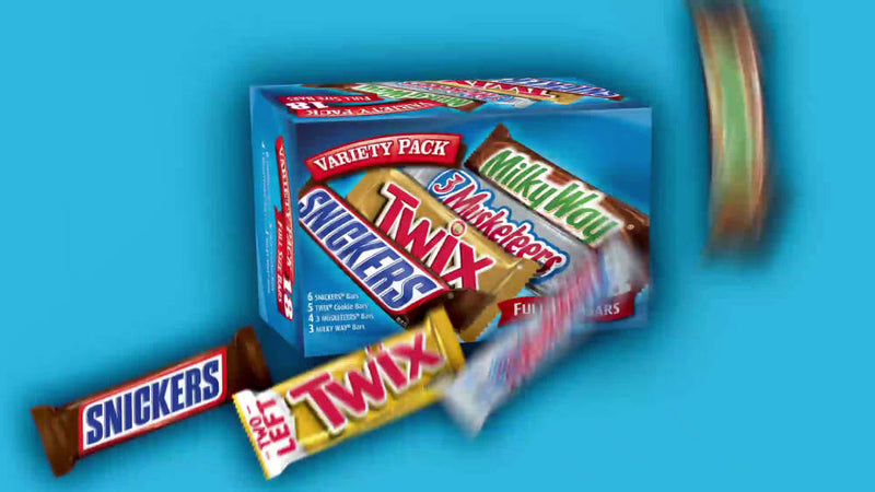 Snickers, Twix, Milky Way & More Assorted Milk Chocolate Candy Bars - 18 Ct - Sherry Wholesale - Distributors and wholesale in United States