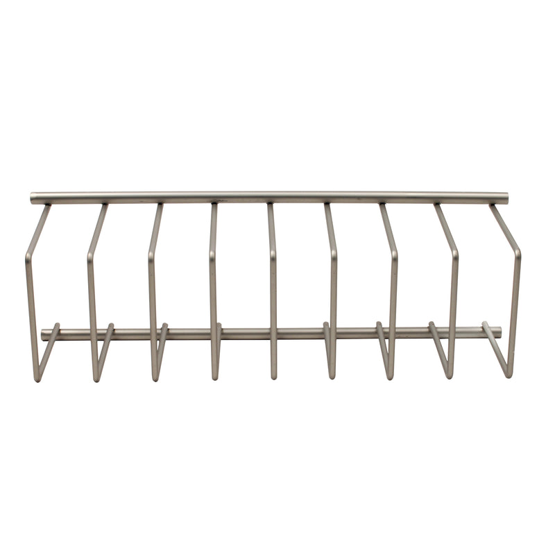 Spectrum Diversified Euro Steel Kitchen Lid and Dish Rack Holder Organizer, Satin Nickel SN Distributors Spectrum 