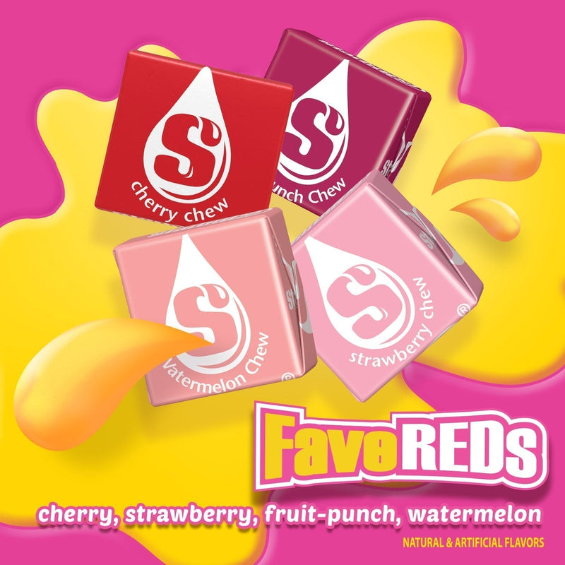 Starburst Favereds Fruit Chews Gummy Candy, Sharing Size - 15.6 oz Bag., 5 pk. - Sherry Wholesale - Distributors and wholesale in United States