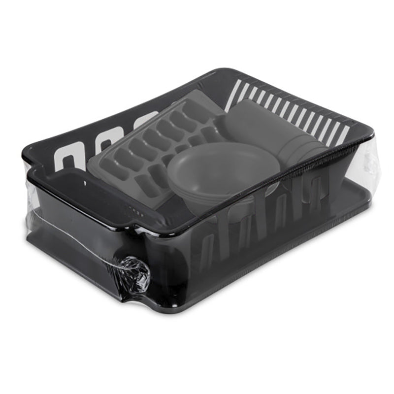 Sterilite 12 Piece Kitchen Set Plastic, Black SN Distributors Sterilite 