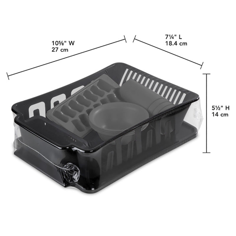 Sterilite 12 Piece Kitchen Set Plastic, Black SN Distributors Sterilite 