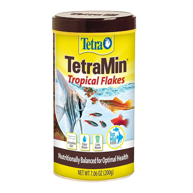 Tetra TetraMin Balanced Diet Tropical Fish Food Flakes, 7.06 oz - Sherry Wholesale - Distributors and wholesale in United States