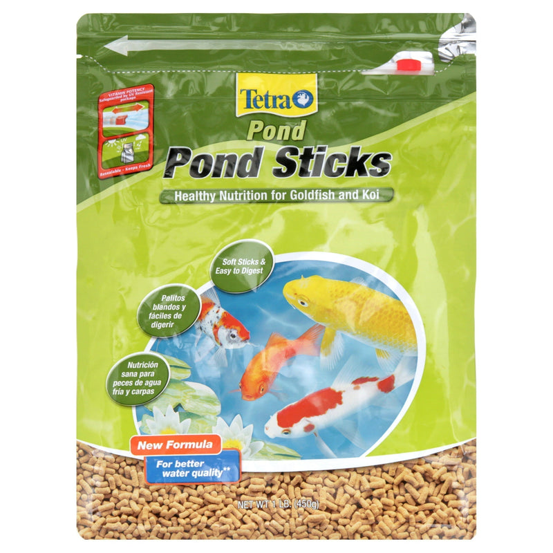 Tetra TetraPond Sticks 1 Pound, Pond Fish Food, for Goldfish and Koi - Sherry Wholesale - Distributors and wholesale in United States