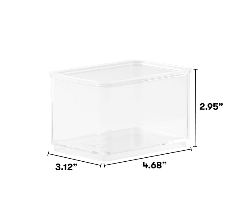 The Home Edit Small Insert Bins 6- Piece Clear Cabinet Organizer - My Store - Best Wholesale and distributor in United States