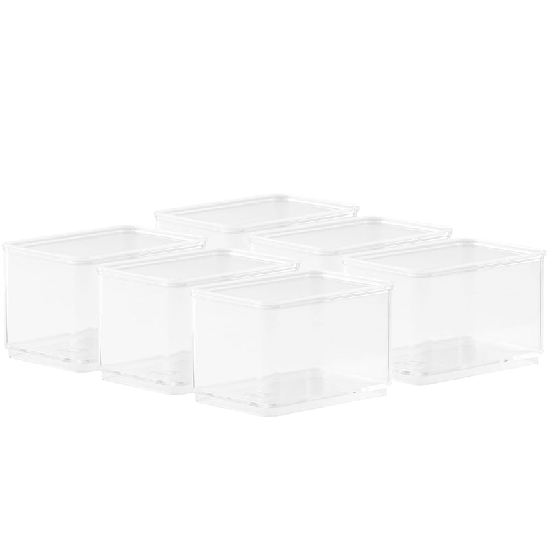 The Home Edit Small Insert Bins 6- Piece Clear Cabinet Organizer - My Store - Best Wholesale and distributor in United States