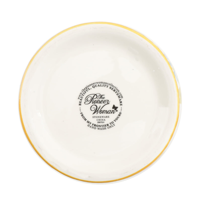 The Pioneer Woman Blossom Jubilee Canister with Acrylic Knob, 8.75" SN Distributors The Pioneer Woman 