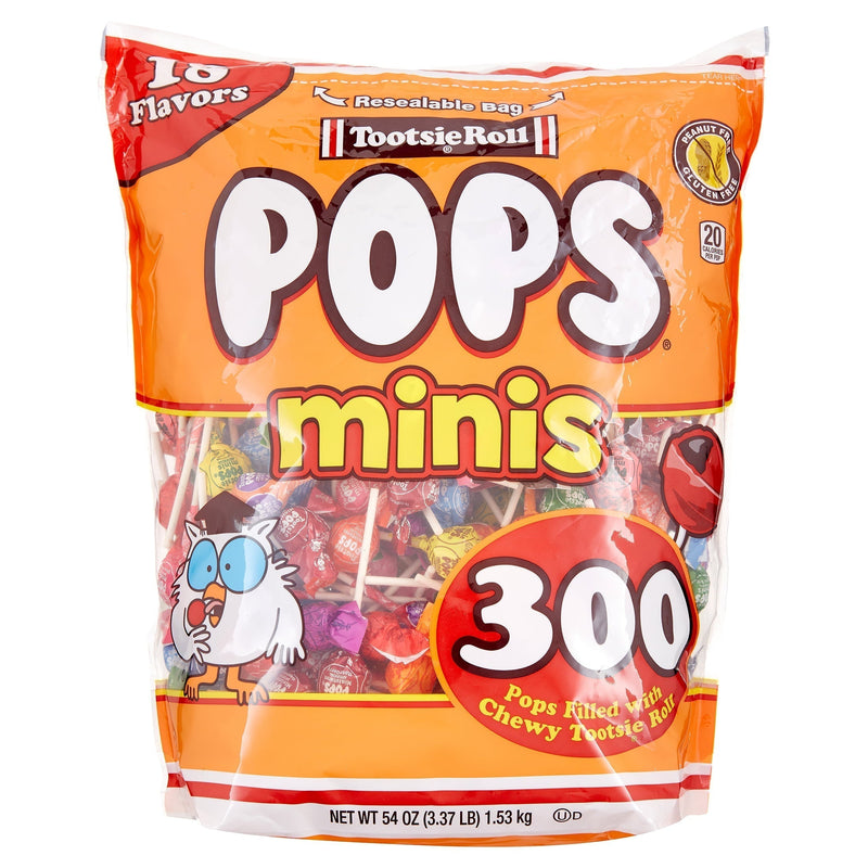 Tootsie Roll, Mini Tootsie Pops, 54 oz - Sherry Wholesale - Distributors and wholesale in United States