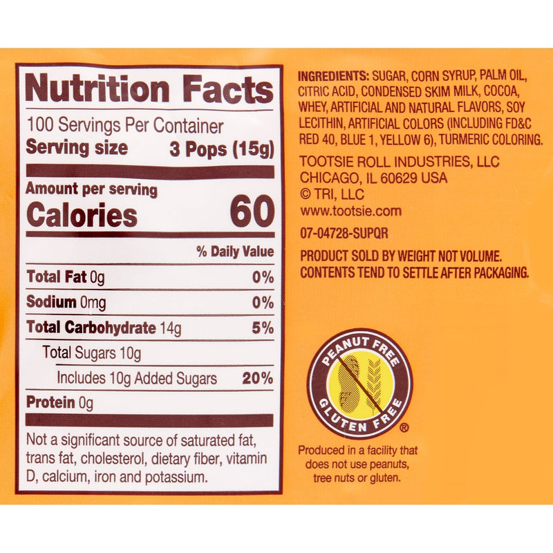 Tootsie Roll, Mini Tootsie Pops, 54 oz - Sherry Wholesale - Distributors and wholesale in United States