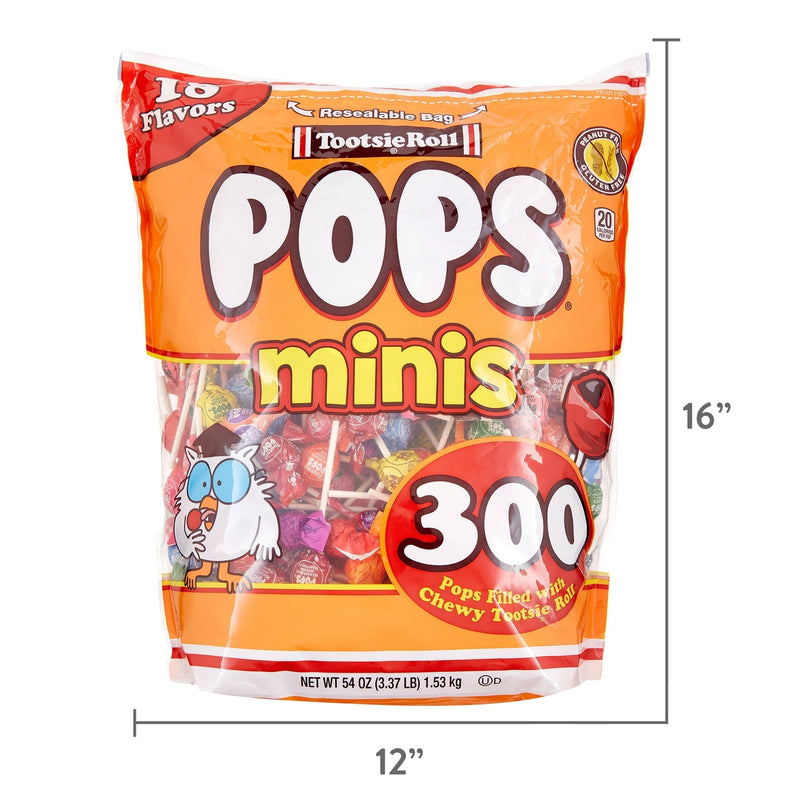 Tootsie Roll, Mini Tootsie Pops, 54 oz - Sherry Wholesale - Distributors and wholesale in United States