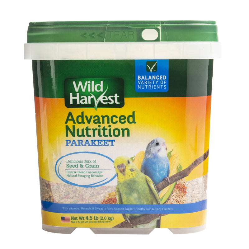 Wild Harvest Advanced Nut Diet, for Parakeets, 4.5 lbs - Sherry Wholesale - Distributors and wholesale in United States