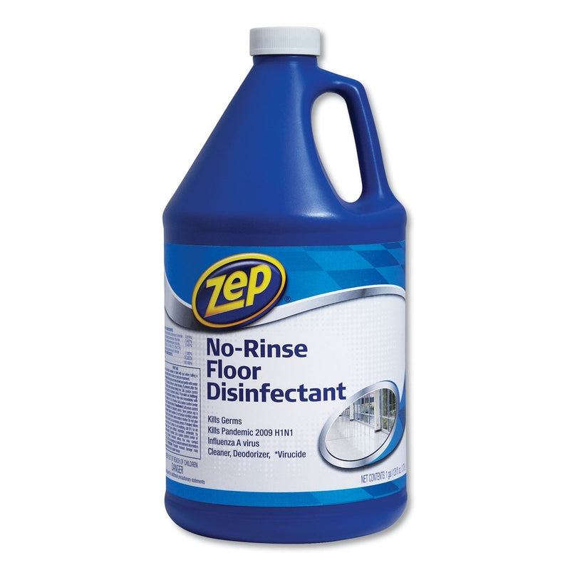 Zep Commercial No-Rinse Floor disinfctnt, 1 gal Bottle -ZPEZUNRS128EA - Sherry Wholesale - Distributors and wholesale in United States