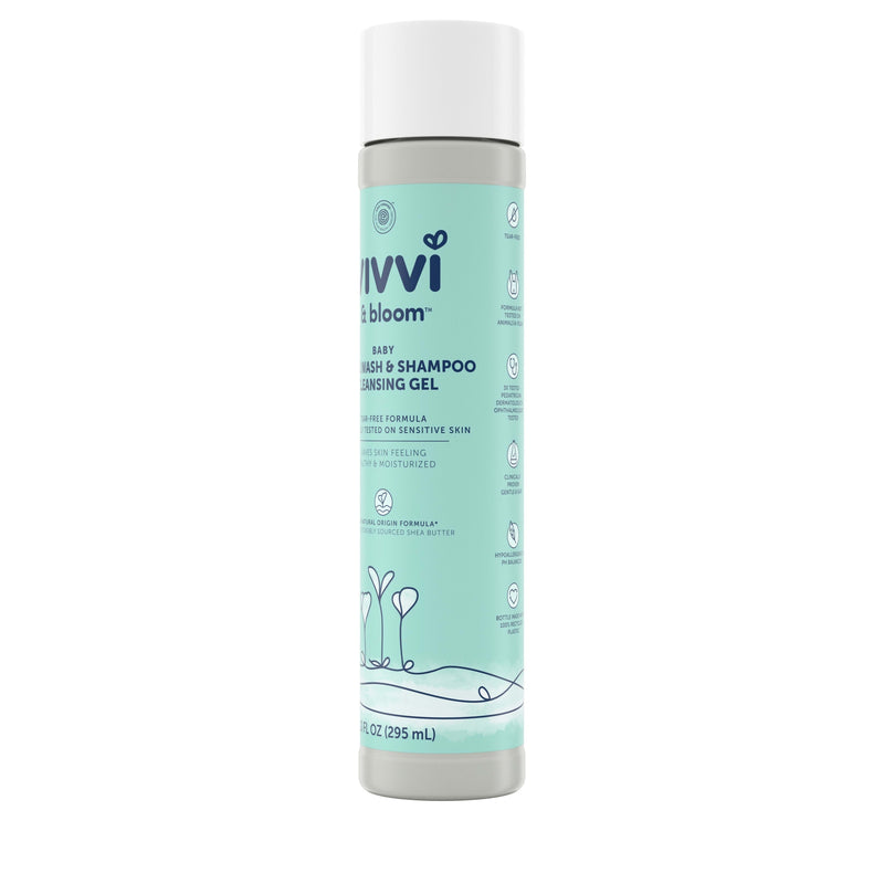 Vivvi & Bloom 2-in-1 Baby Wash & Shampoo Cleansing Gel, 10 fl. oz - Sherry Wholesale - Distributors and wholesale in United States