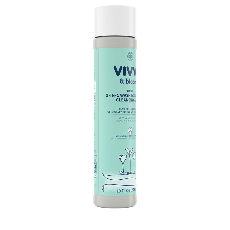 Vivvi & Bloom 2-in-1 Baby Wash & Shampoo Cleansing Gel, 10 fl. oz - Sherry Wholesale - Distributors and wholesale in United States