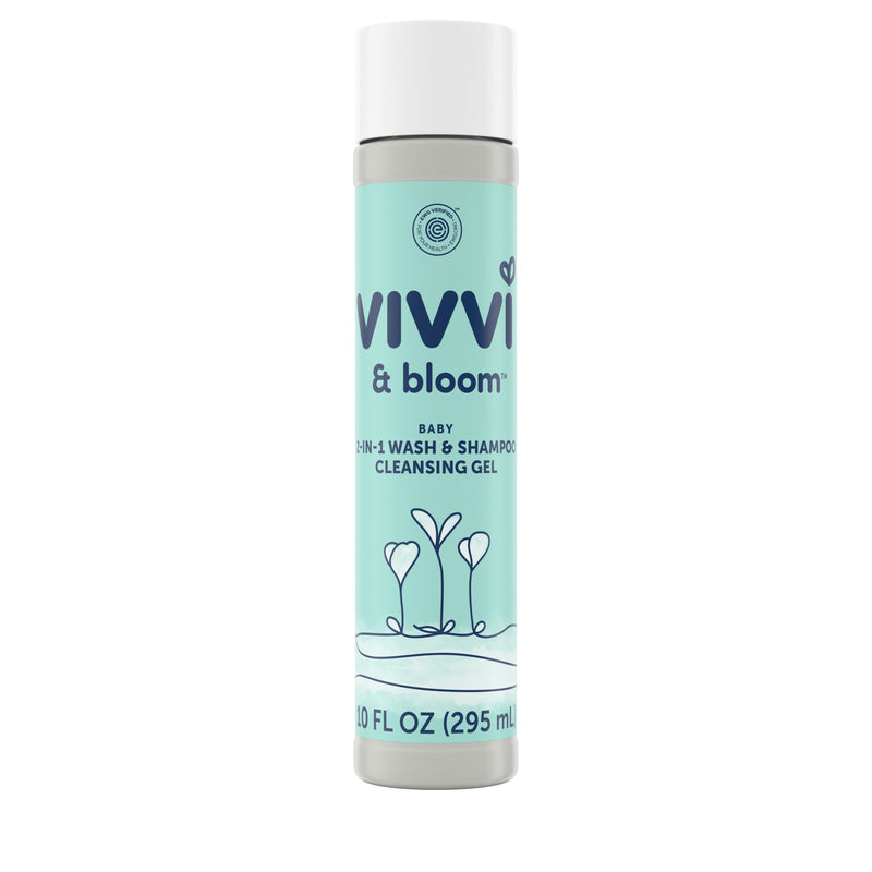Vivvi & Bloom 2-in-1 Baby Wash & Shampoo Cleansing Gel, 10 fl. oz - Sherry Wholesale - Distributors and wholesale in United States