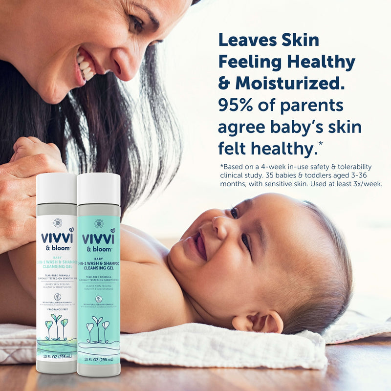 Vivvi & Bloom 2-in-1 Baby Wash & Shampoo Cleansing Gel, 10 fl. oz - Sherry Wholesale - Distributors and wholesale in United States