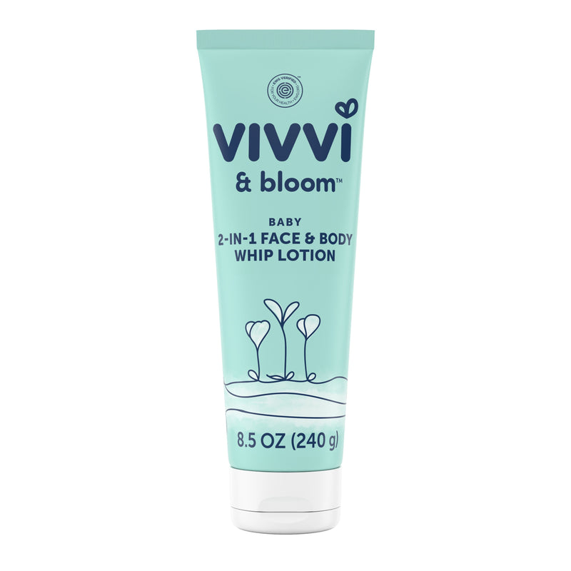 Vivvi & Bloom Gentle 2-in-1 Baby Face & Body Whip Lotion, 8.5 Oz - Sherry Wholesale - Distributors and wholesale in United States