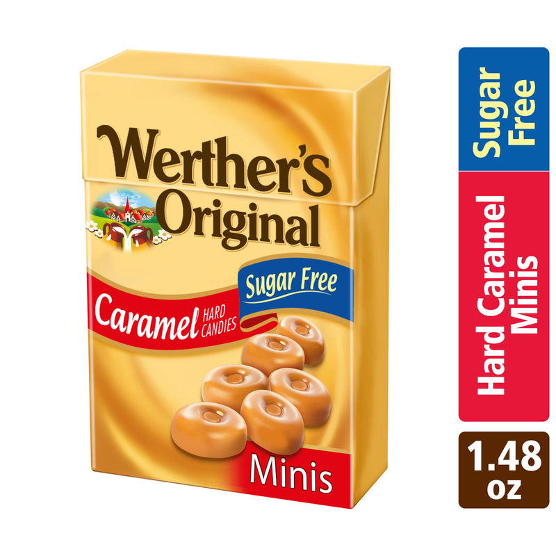Werthers Original Hard Sugar Free Caramel Minis Candy, 1.48 Oz (Pack of 5) - Sherry Wholesale - Distributors and wholesale in United States