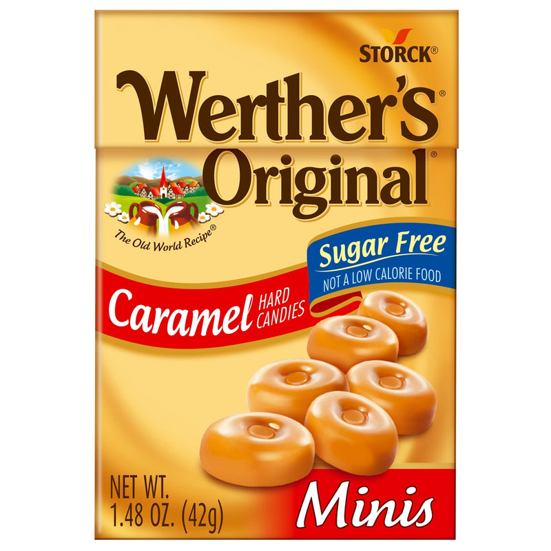 Werthers Original Hard Sugar Free Caramel Minis Candy, 1.48 Oz (Pack of 5) - Sherry Wholesale - Distributors and wholesale in United States
